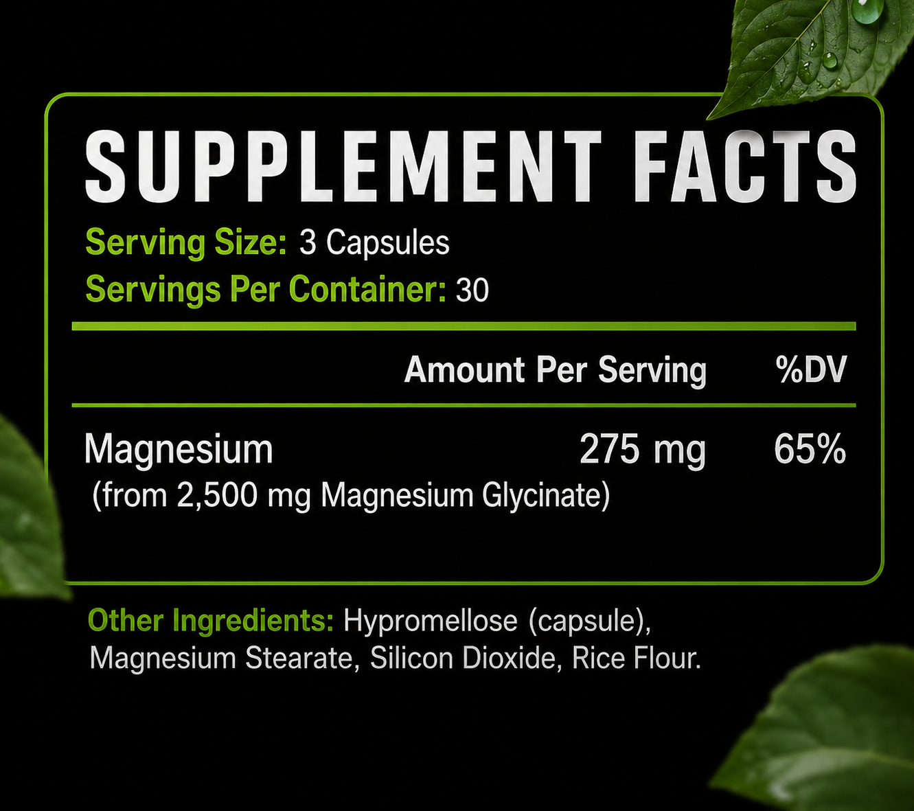 Magnesium Glycinate